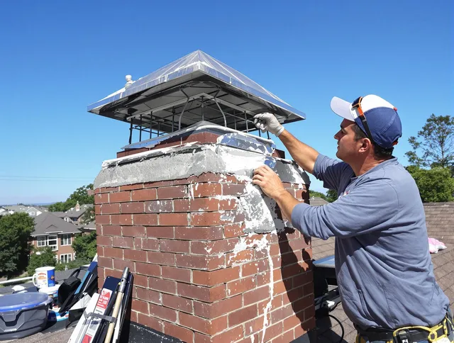 Chimney Crown Services service in Trumbull, CT